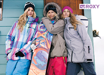 Roxy Brooke jacket patterned and ski wear